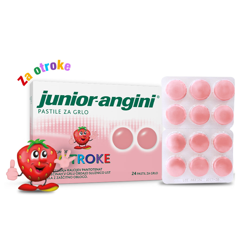 Junior-angini, pastile (24 pastil)