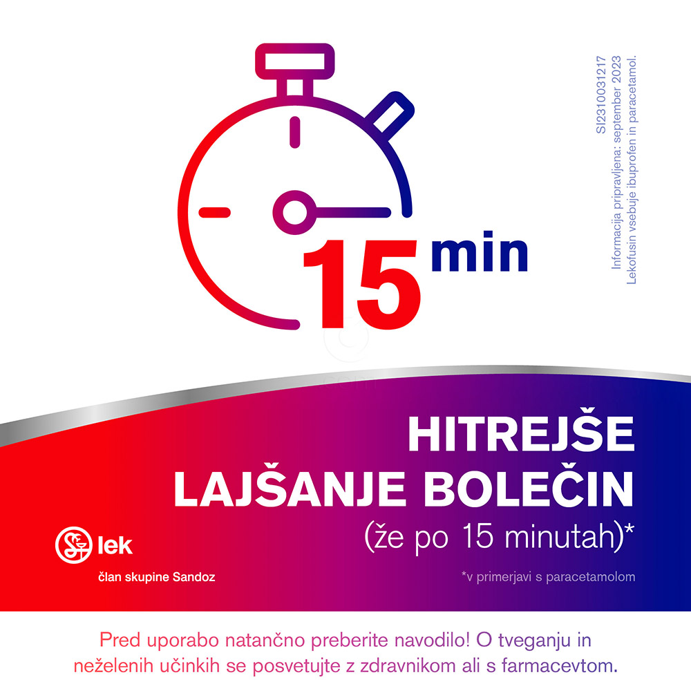 Lekofusin 200 mg/500 mg, filmsko obložene tablete (16 tablet)