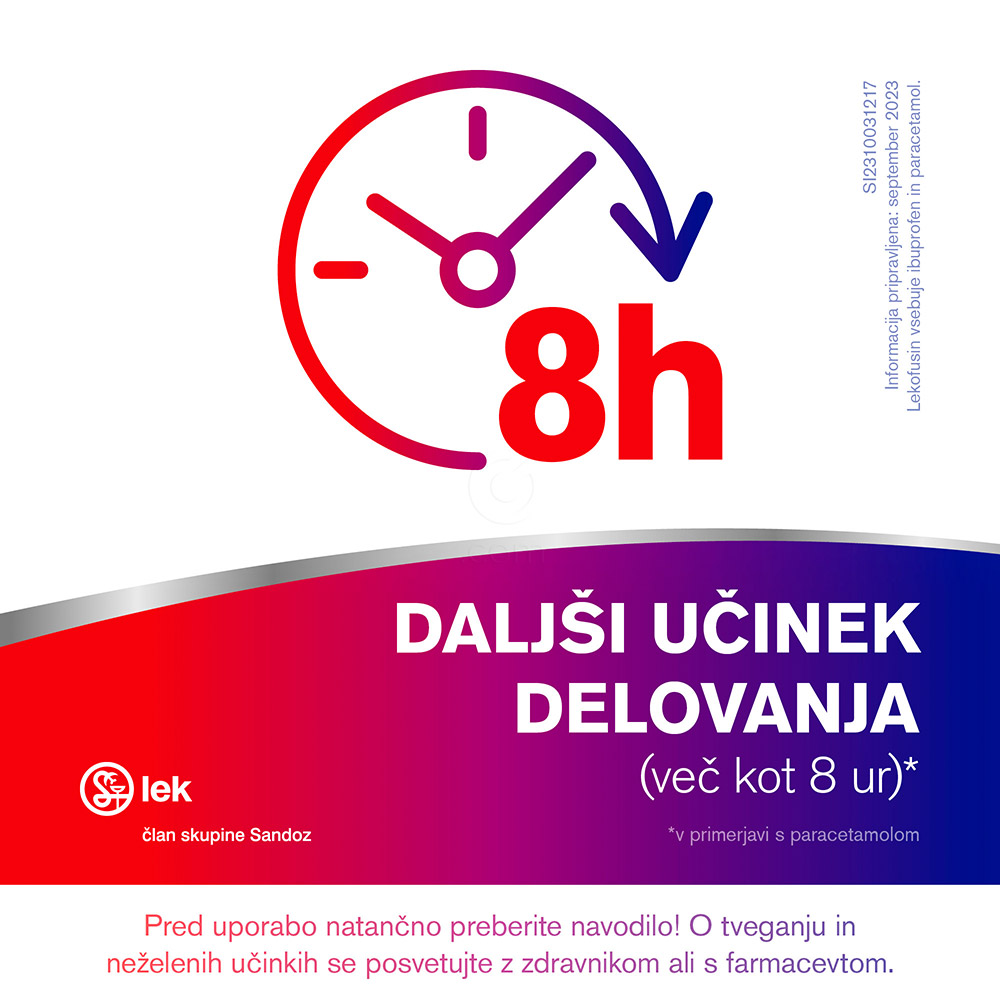 Lekofusin 200 mg/500 mg, filmsko obložene tablete (16 tablet)