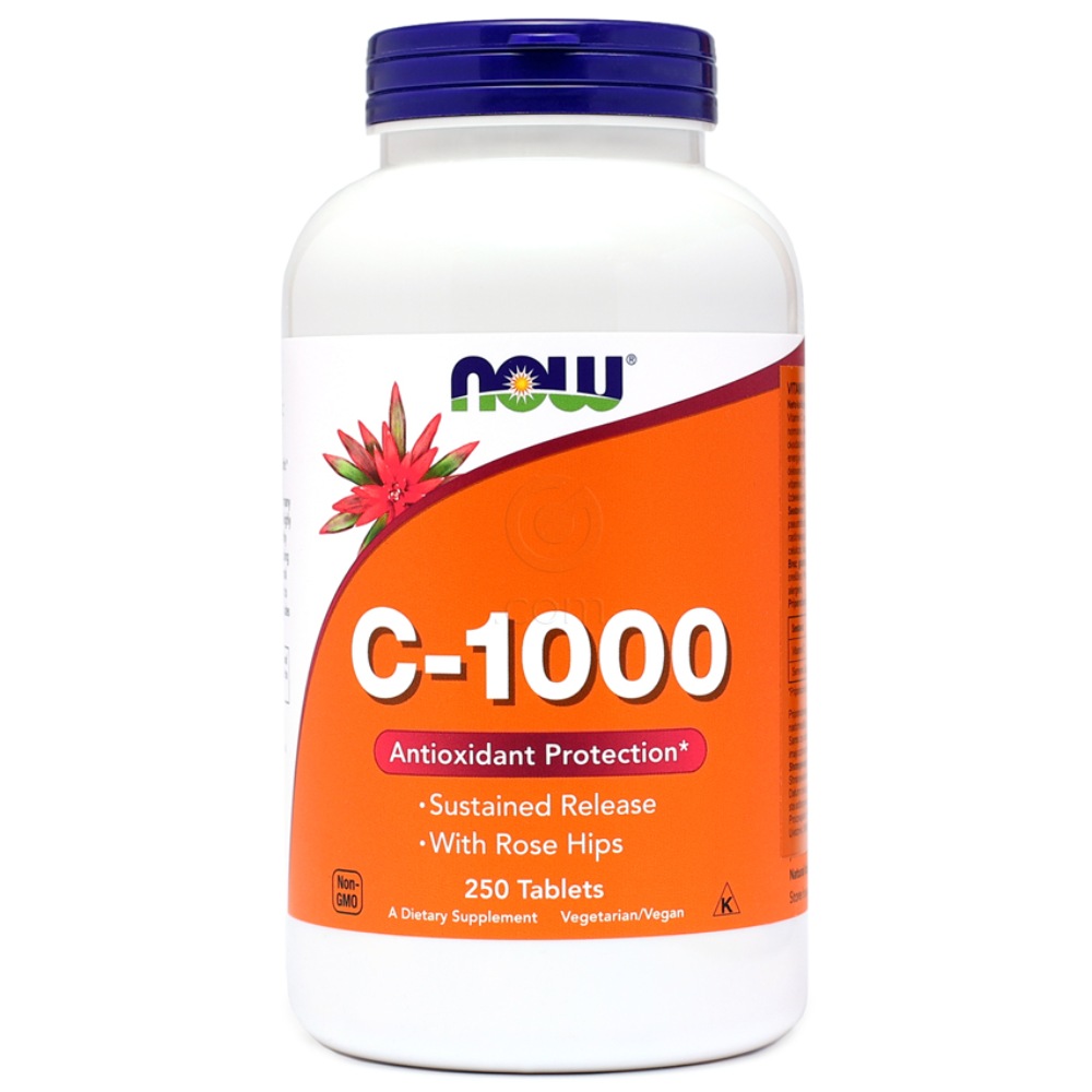 Vitamin C-1000 NOW, tablete (250 tablet)