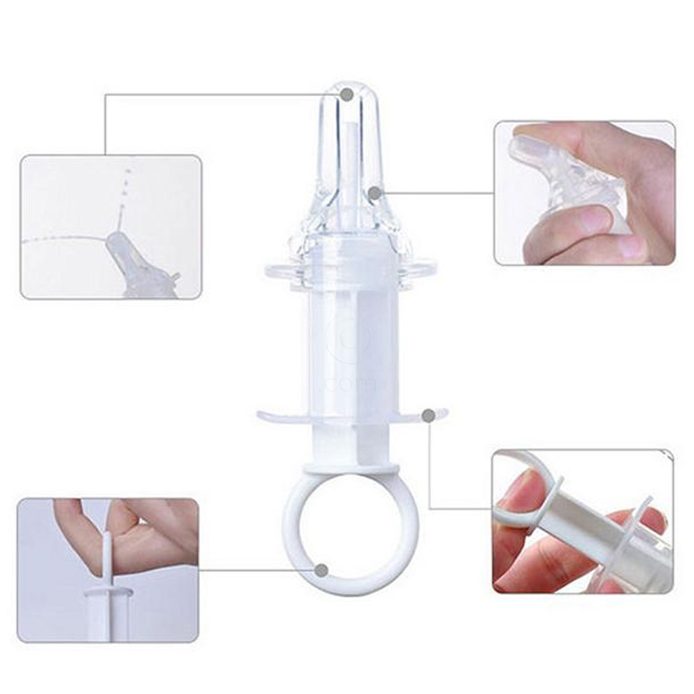 Haakaa, silikonski dozator za zdravila in mleko (1 dozator)