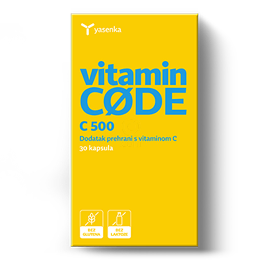Yasenka Vitamin Code 500, kapsule (30 kapsul)