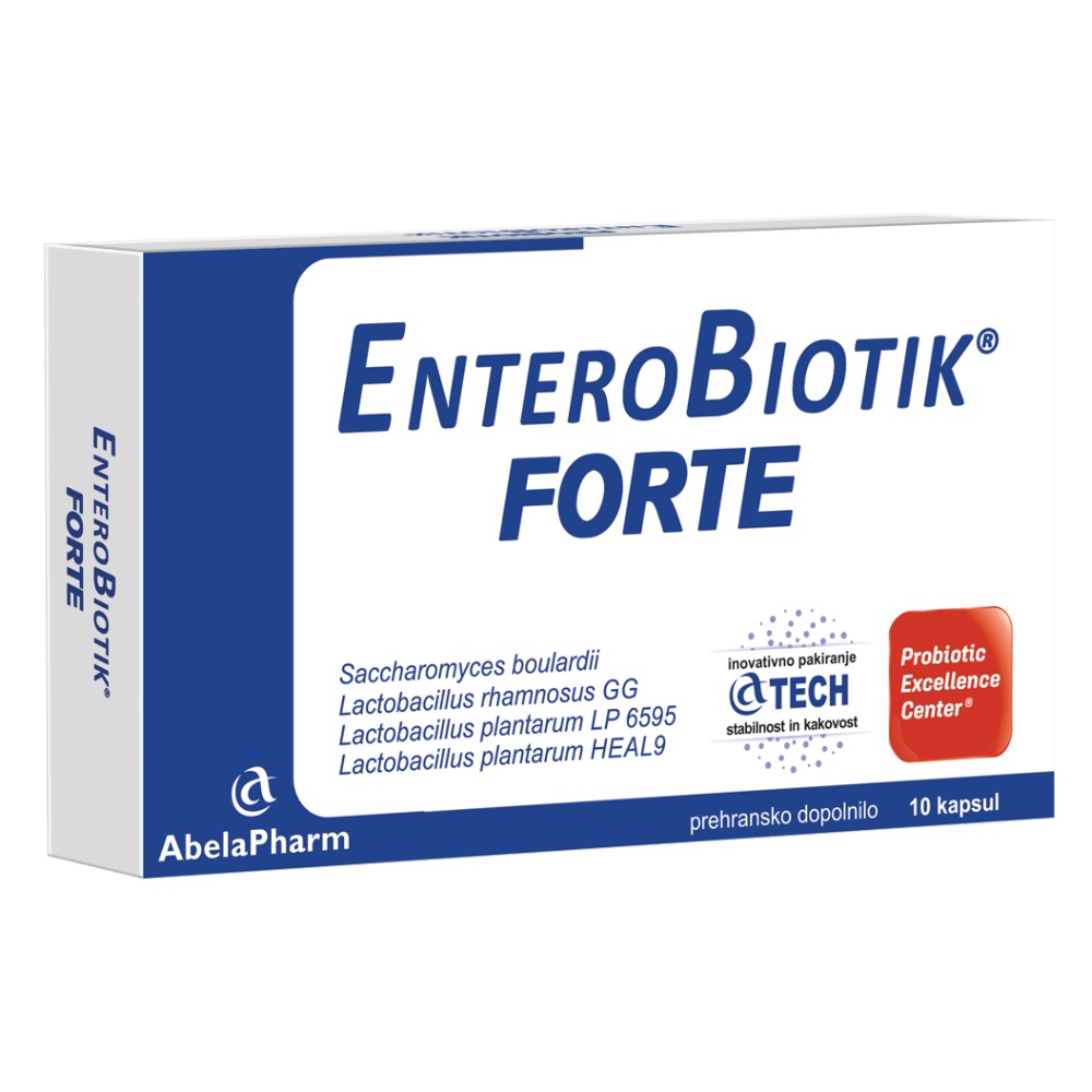 Abela Pharm EnteroBiotik Forte, kapsule (10 kapsul)