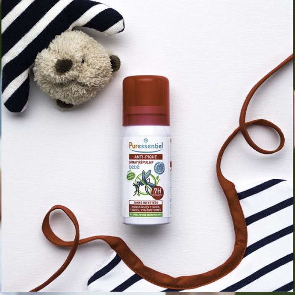 Puressentiel Anti-sting, repelent v pršilu za dojenčke in otroke (60 ml)