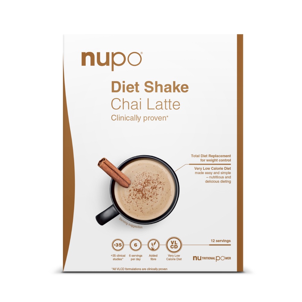 Nupo Dietni Shake, Chai Latte (12 x 32 g)