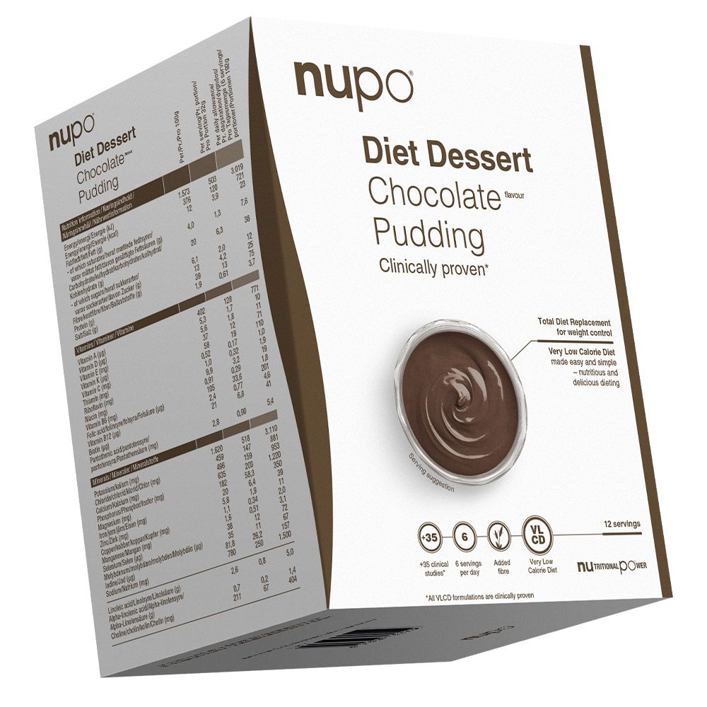  Nupo Dietni Desert, Čokoladni puding (12 x 32 g)