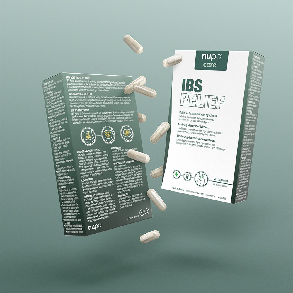 NUPO Care+ IBS Relief, kapsule (30 kapsul)