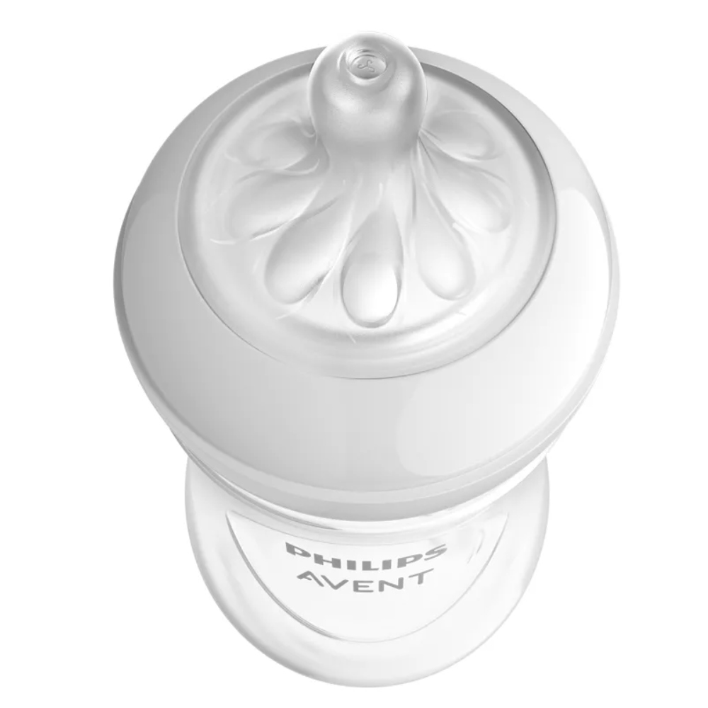 Avent Natural Response, steklenička s silikonskim cucljem 3 - srednji pretok 1+ mesecev (260 ml)
