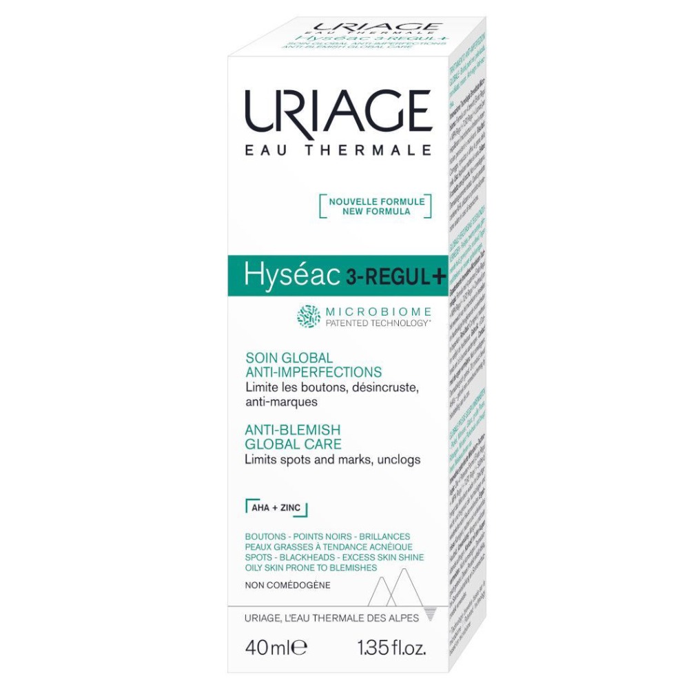 Uriage Hyseac 3 - Regul+, nega (40 ml)