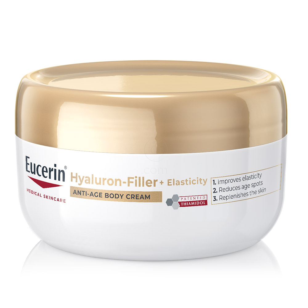 Eucerin Hyaluron-Filler + Elasticity, anti-age krema za telo (200 ml)