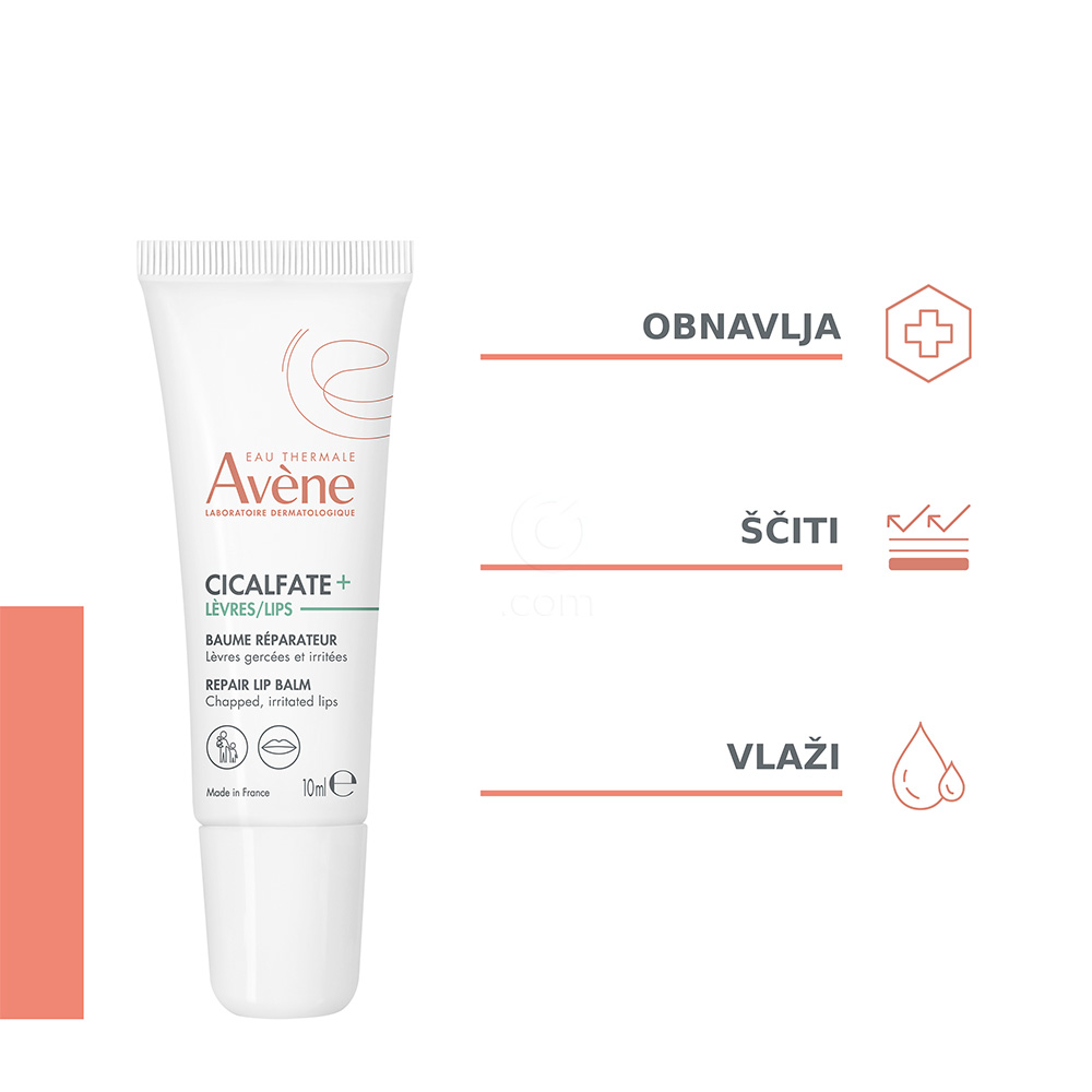 Avene Cicalfate+, balzam za ustnice (10 ml)