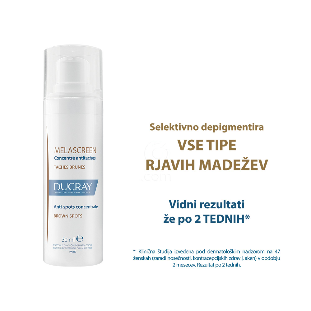 Ducray Melascreen, koncentrat proti madežem (30 ml)
