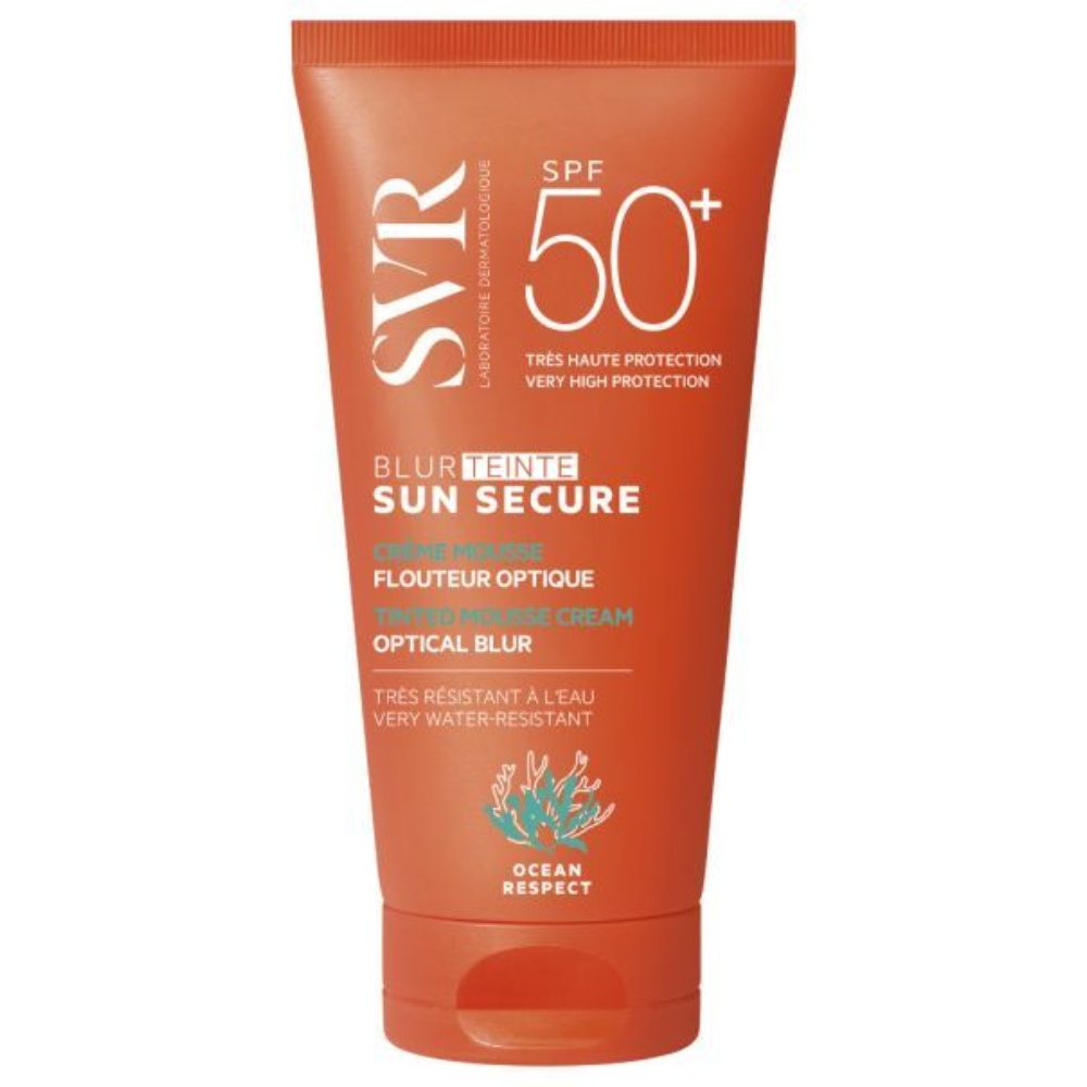 SVR Sun Secure Blur, obarvana krema - ZF 50+ (50 ml)