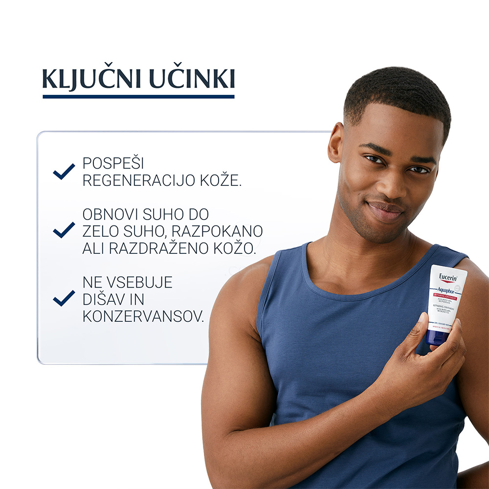 Eucerin Aquaphor, mazilo za suho in razpokano kožo (45 ml)