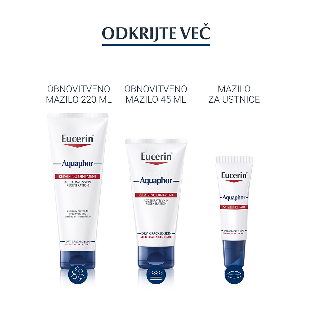 Eucerin Aquaphor, mazilo za telo v spreju (250 ml)