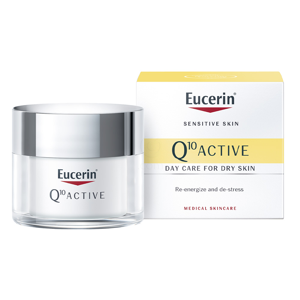 Eucerin Q10, dnevna krema za suho kožo (50 ml)