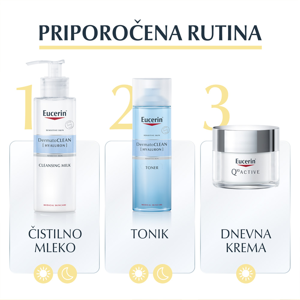 Eucerin Q10, dnevna krema za suho kožo (50 ml)