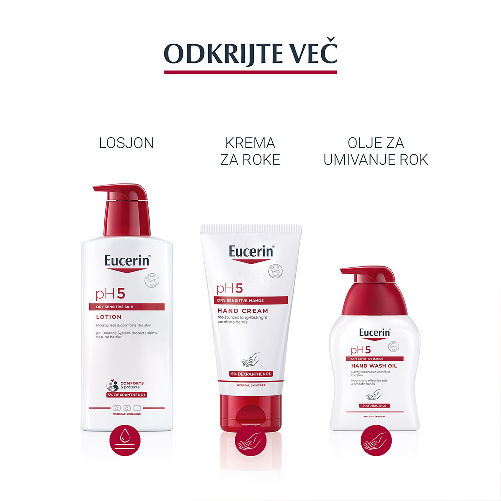 Eucerin pH5, olje za prhanje (200 ml)