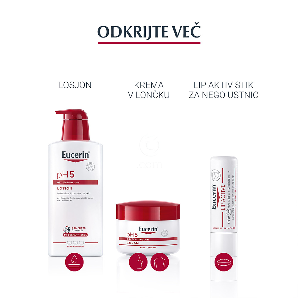 Eucerin pH5, sindet milo (100 g)
