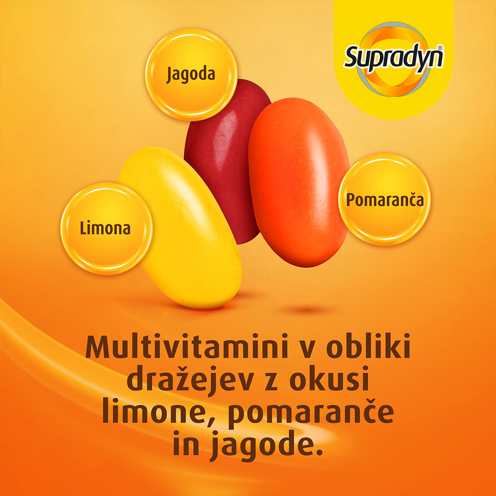 Supradyn Kids, dražeji (60 dražejev)