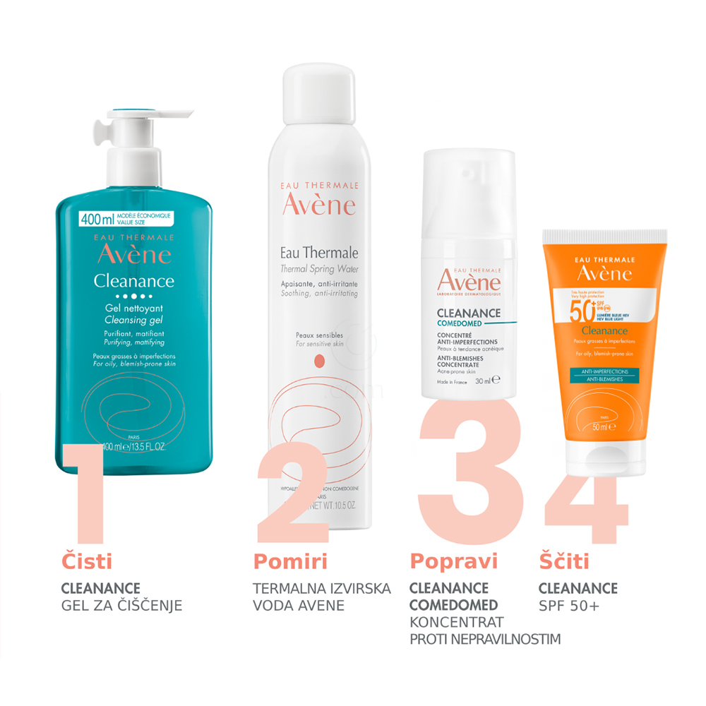 Avene Cleanance Comedomed, koncentrat proti nepravilnostim (30 ml)