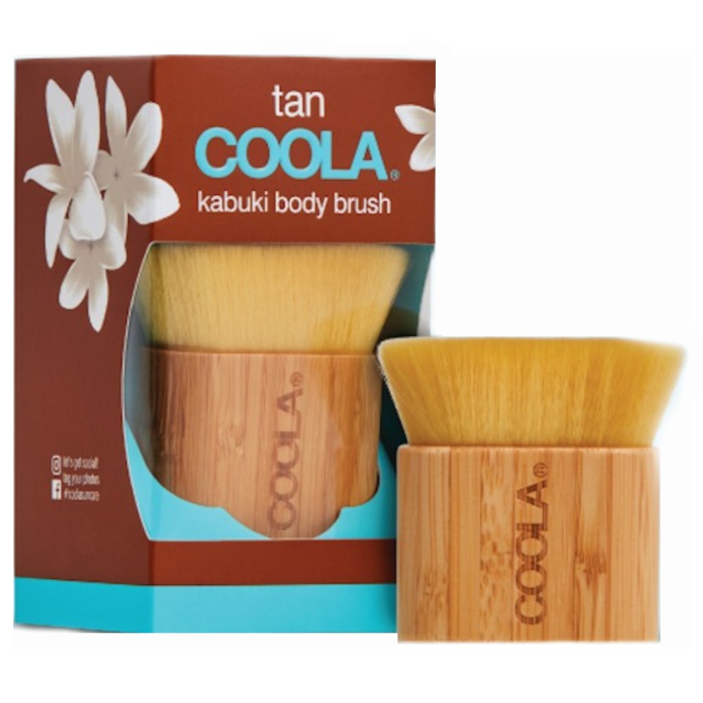 Coola, kabuki čopič za telo (1 čopič)