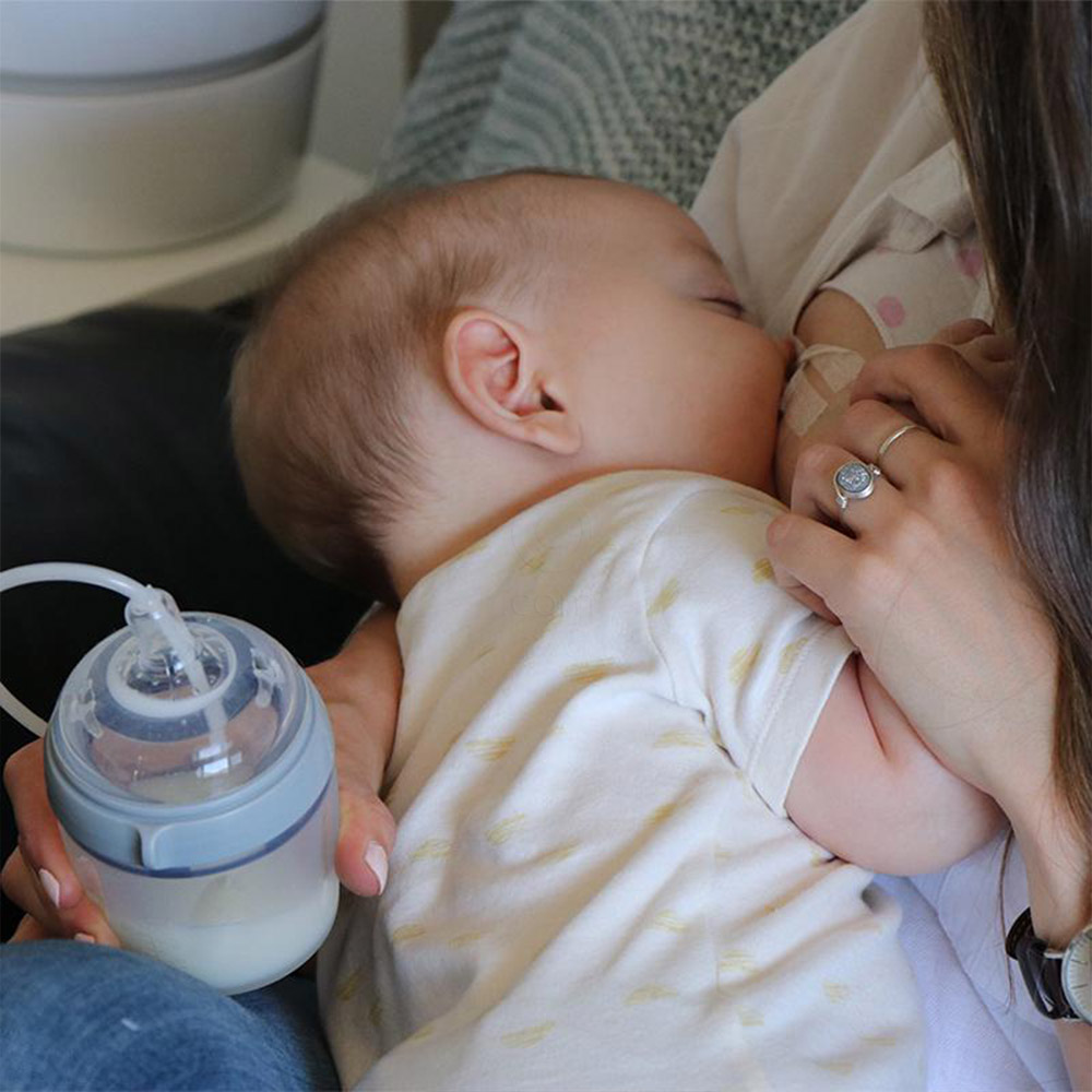 Haakaa, silikonske cevke za hranjenje (1 komplet)