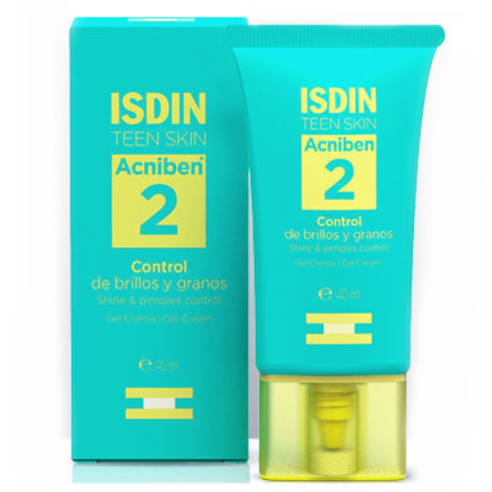 ISDIN Acniben Shine & Pimples control, gel krema za nadzor sijaja in aken (40 ml)