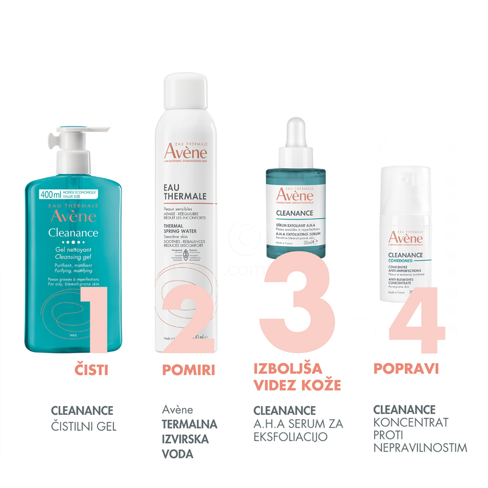 Avene Cleanance A.H.A., serum za eksfoliacijo (30 ml)