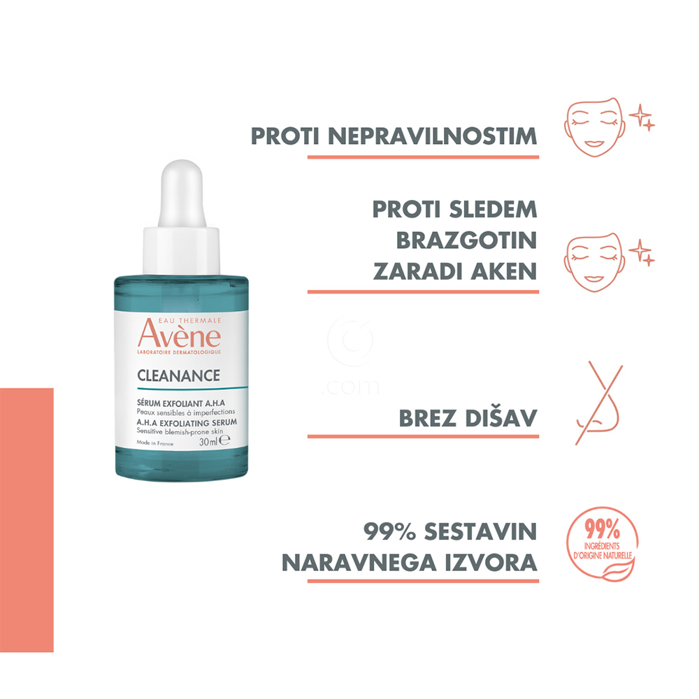 Avene Cleanance A.H.A., serum za eksfoliacijo (30 ml)