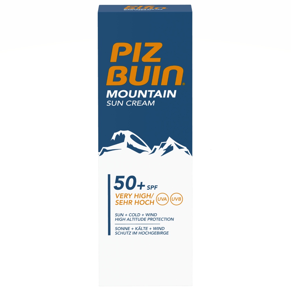 Piz Buin Mountain, krema za zaščito pred soncem - ZF50+ (50 ml)