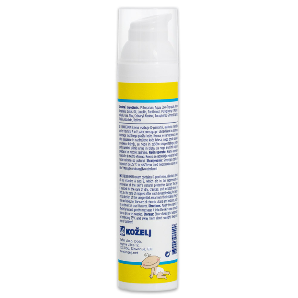 Ribodermin, krema s pantenolom in alantoinom (95 g)