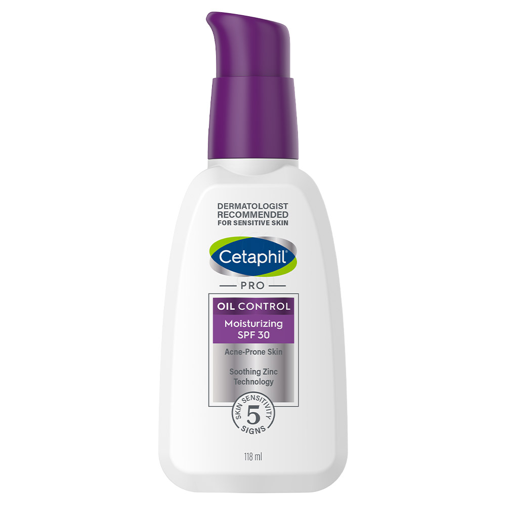 Cetaphil Pro Oil Control, vlažilna krema za obraz za mastno kožo nagnjeno k aknam - ZF30 (118 ml)