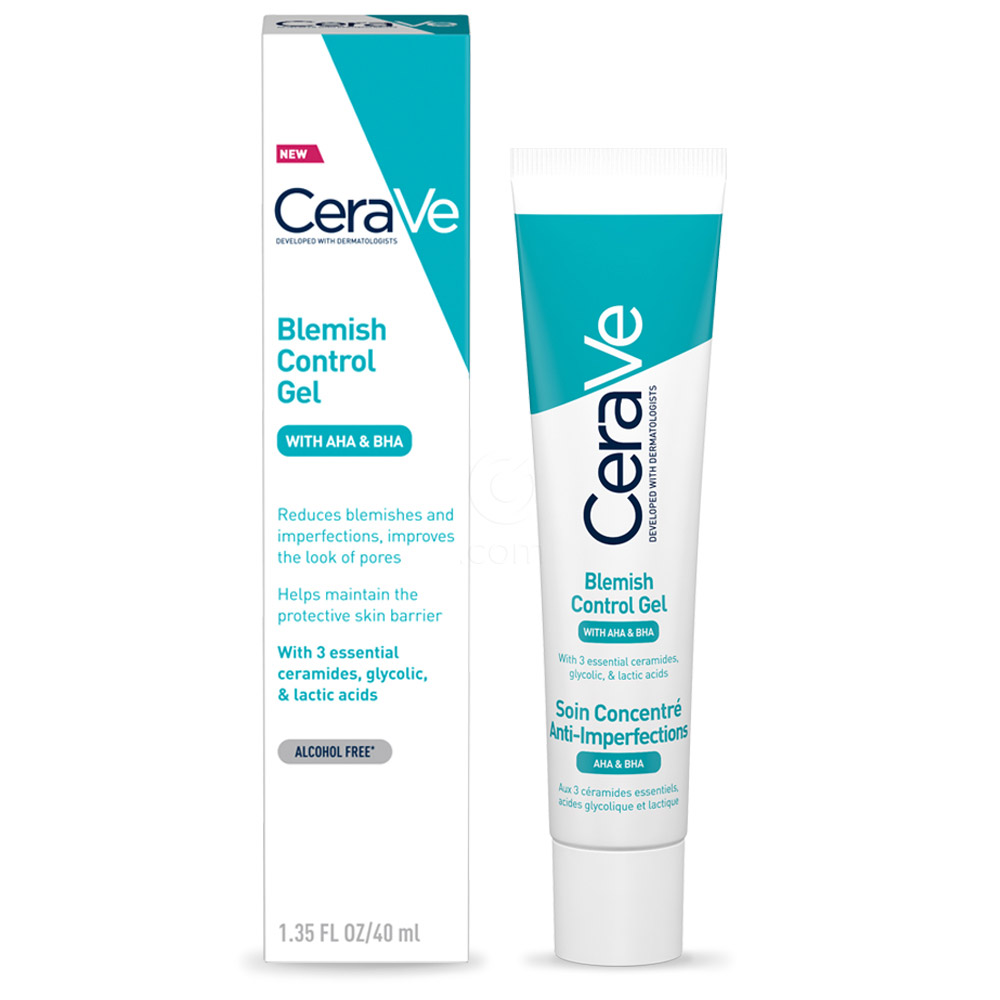 CeraVe, gel za obraz za kožo nagnjeno k nepravilnostim (40 ml) 