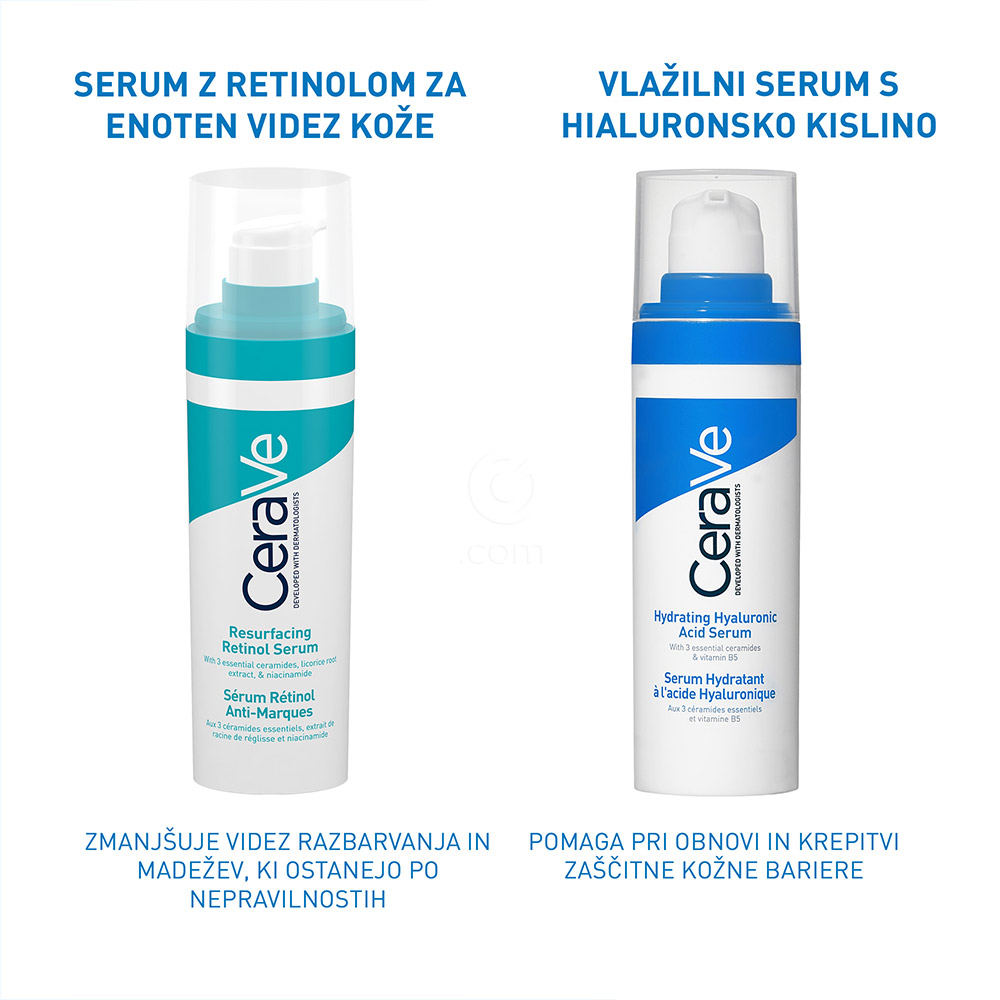 CeraVe, serum z retinolom za enoten videz kože (30 ml)
