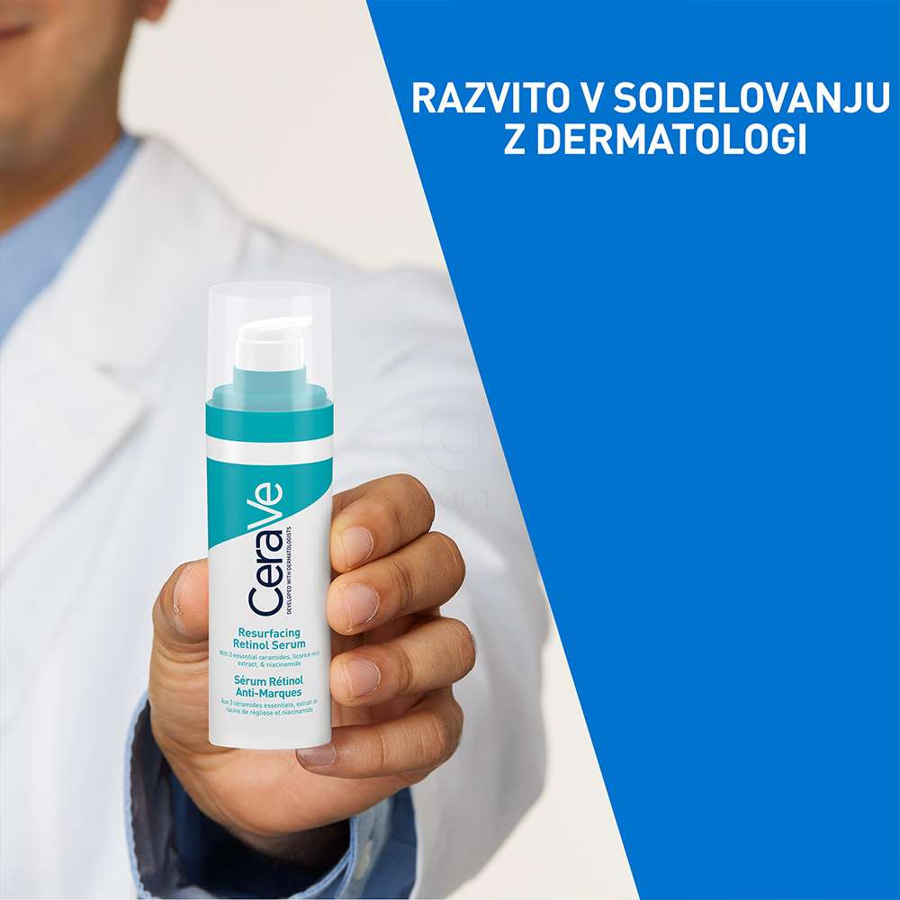 CeraVe, serum z retinolom za enoten videz kože (30 ml)