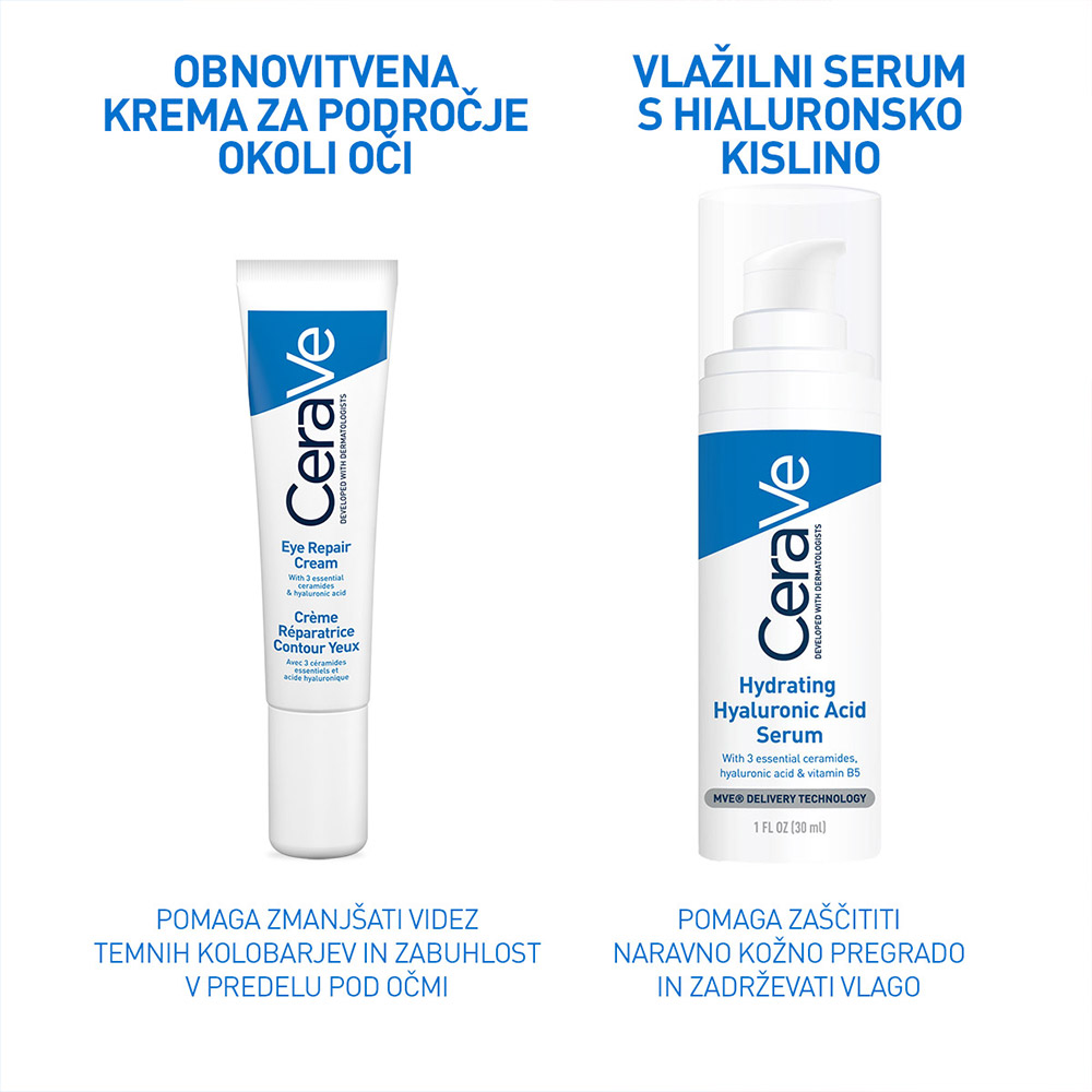 CeraVe, obnovitvena krema za področje okoli oči (14 ml)