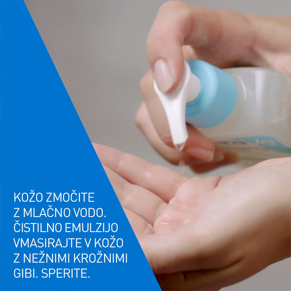 CeraVe SA, gel za čiščenje suhe in grobe kože (236 ml)