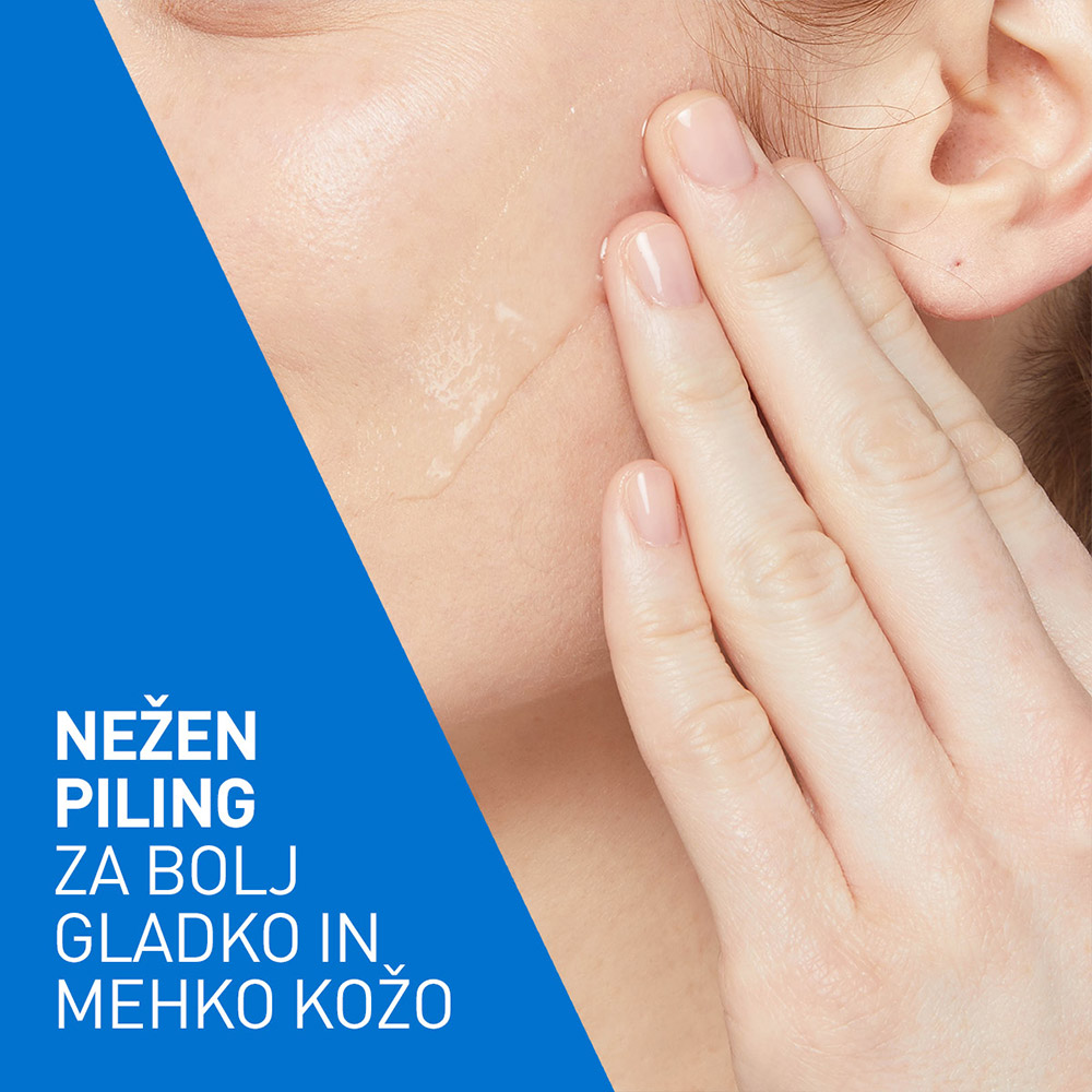 CeraVe SA, gel za čiščenje suhe in grobe kože (236 ml)