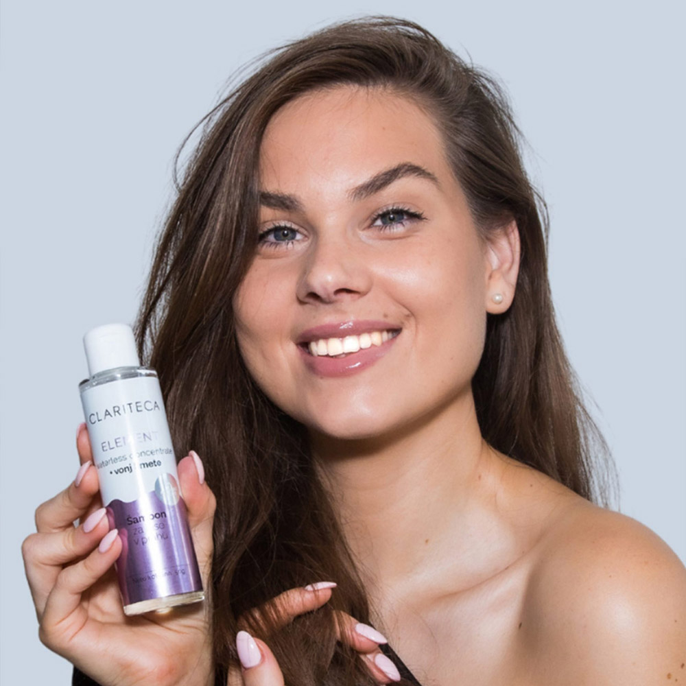 Clariteca Element, šampon za lase v prahu (50 g)