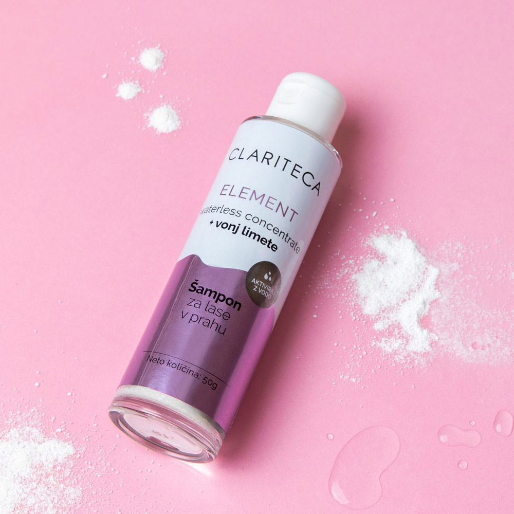 Clariteca Element, šampon za lase v prahu (50 g)