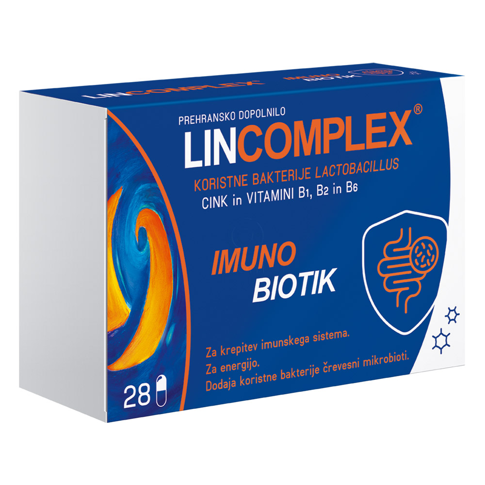 Lincomplex Imuno Biotik Lek, kapsule (28 kapsul)