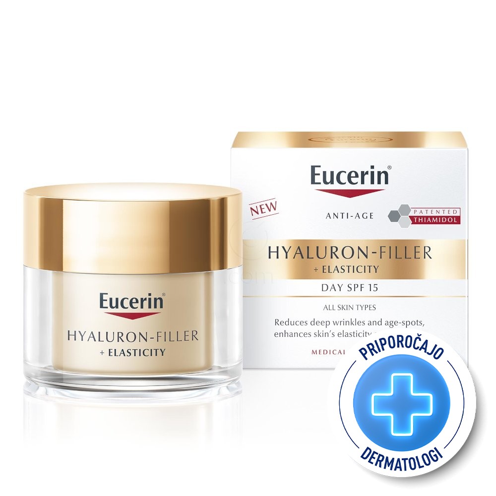 Eucerin Hyaluron-Filler + Elasticity dnevna krema - ZF15 (50 ml)