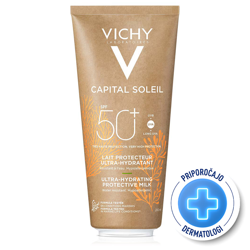 Vichy Capital Soleil, EKO mleko za telo ZF50+ (200 ml)