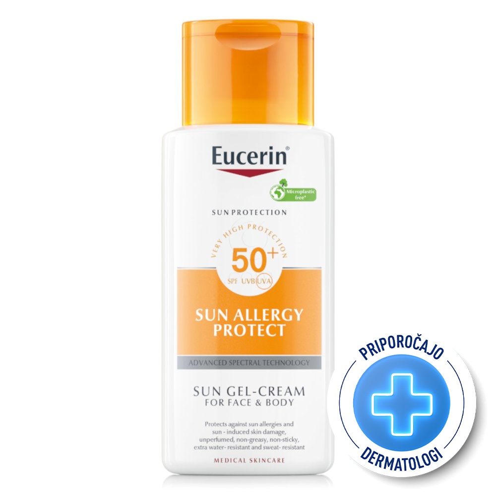 Eucerin Sun Allergy protect, kremni gel za zaščito pred soncem - ZF50+ (150 ml)