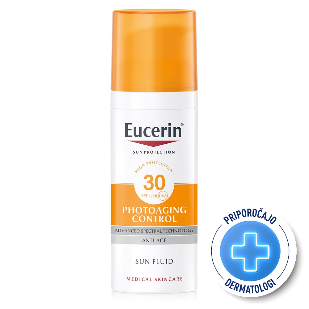 Eucerin Sun Photoaging Control, fluid za obraz - ZF 30 (50 ml)