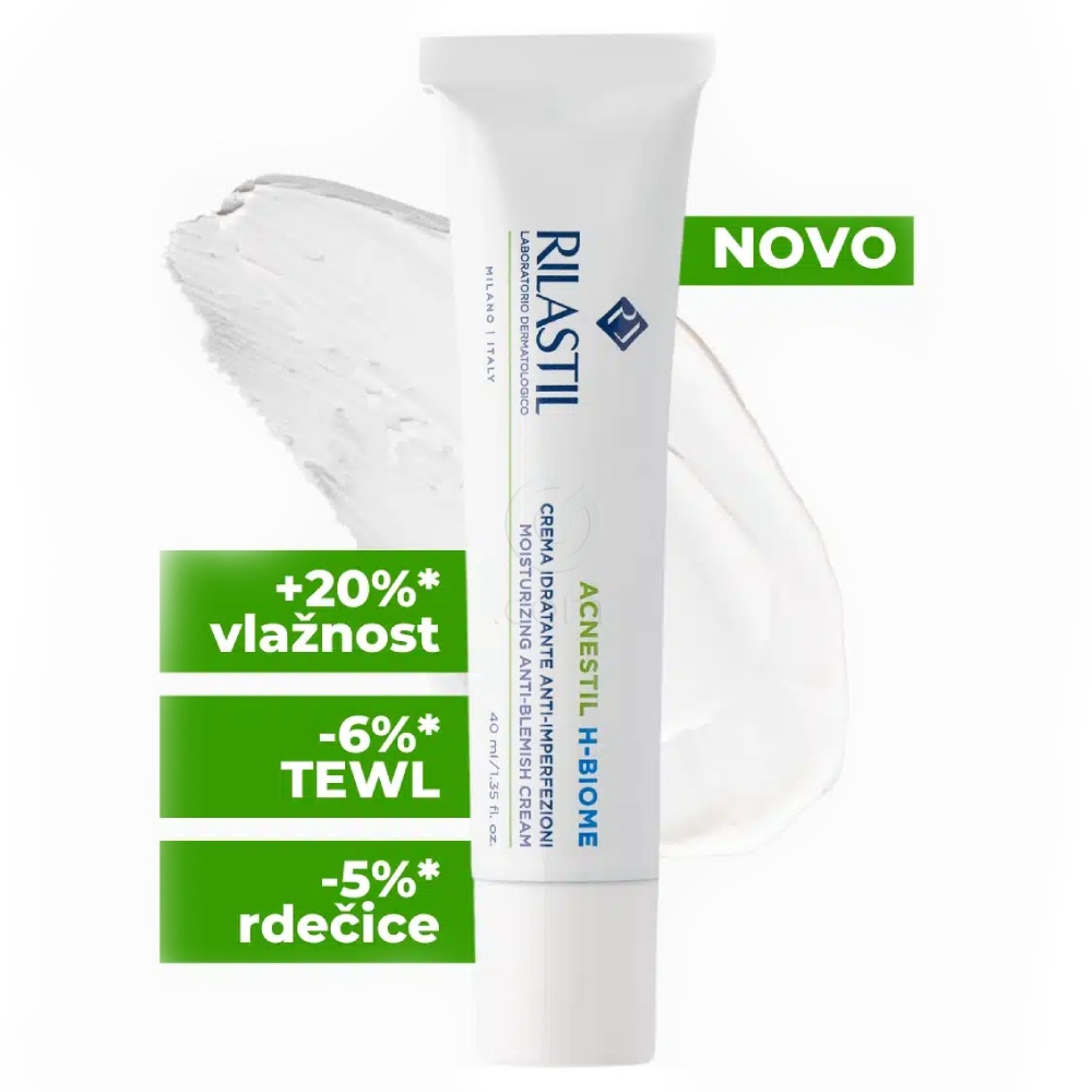 Rilastil Acnestil H-Biome, krema za obraz (40 ml)