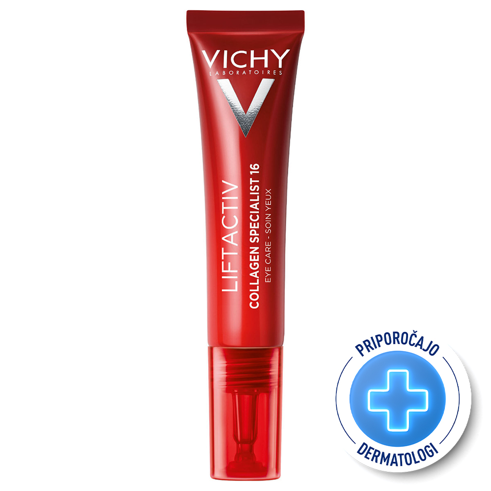 Vichy Liftactiv Collagen Specialist C16, nega za področje okoli oči (15 ml)