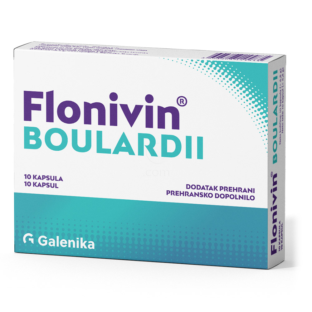 Flonivin Boulardii Galenika, kapsule (10 kapsul)