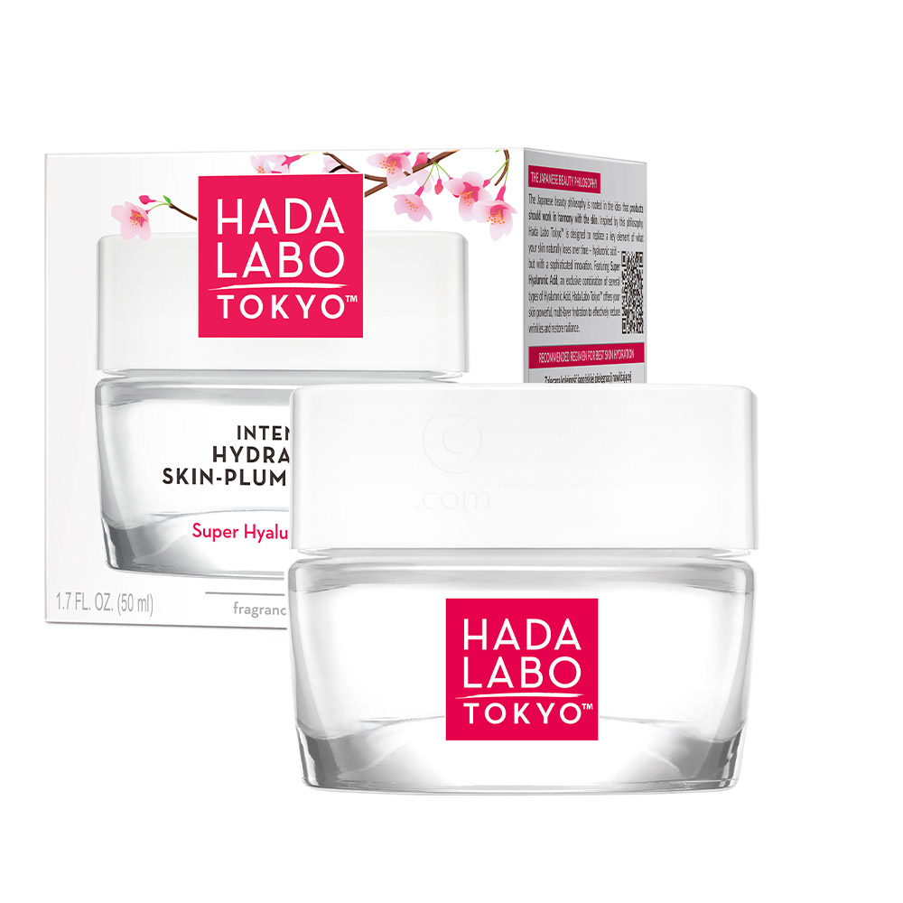 Hada Labo Tokyo White Intense Hydrating Skin-Plumping gel, dnevna in nočna intenzivna vlažilna krema (50 ml)